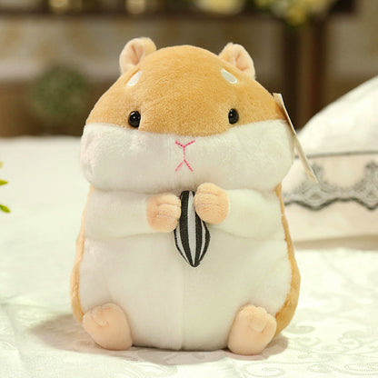 Cute Hamster Plush Toy Mouse Pendant Keychain Doll