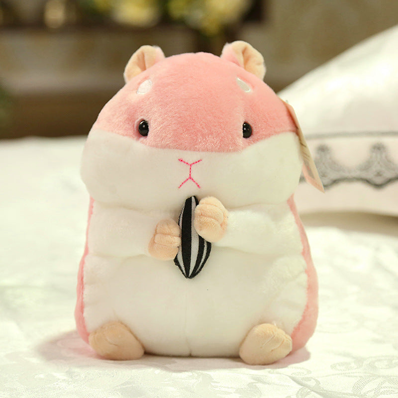 Cute Hamster Plush Toy Mouse Pendant Keychain Doll