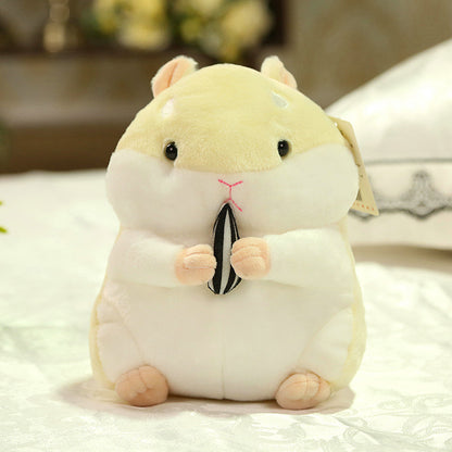 Cute Hamster Plush Toy Mouse Pendant Keychain Doll