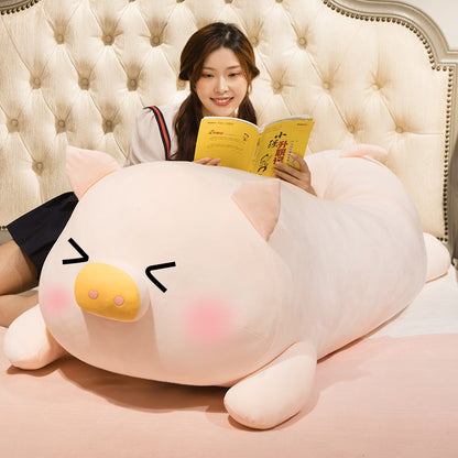 Cute Cat Plush Toy Girl Rag Doll Sleeping Pillow Bed Super Soft Doll Doll Birthday Gift