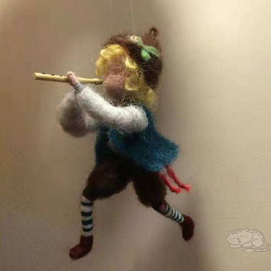 Poke Le Wool Felt Handmade Diy Villain Doll Fairy Handmade Car Hanging To Pass The Time Material Package