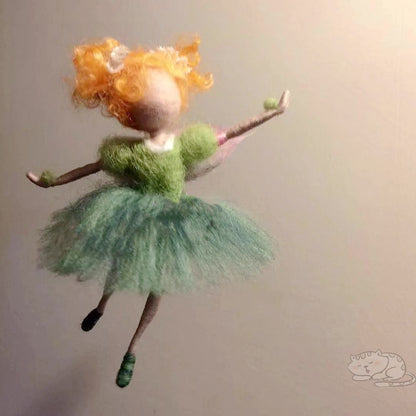 Poke Le Wool Felt Handmade Diy Villain Doll Fairy Handmade Car Hanging To Pass The Time Material Package