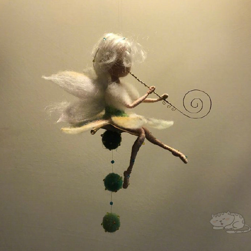 Poke Le Wool Felt Handmade Diy Villain Doll Fairy Handmade Car Hanging To Pass The Time Material Package