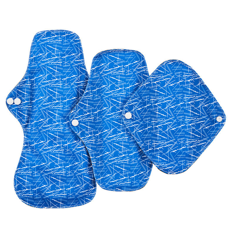 Leak-Proof Bamboo Charcoal Sanitary Napkins Washable Aunt'S Towel