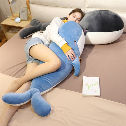 Plush Toy Cute Shark Doll Sleeping Pillow