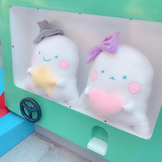 Creative Plush Toy Ghost Keychain Pendant