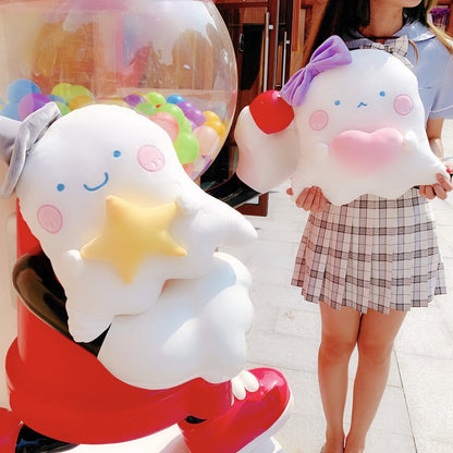 Creative Plush Toy Ghost Keychain Pendant