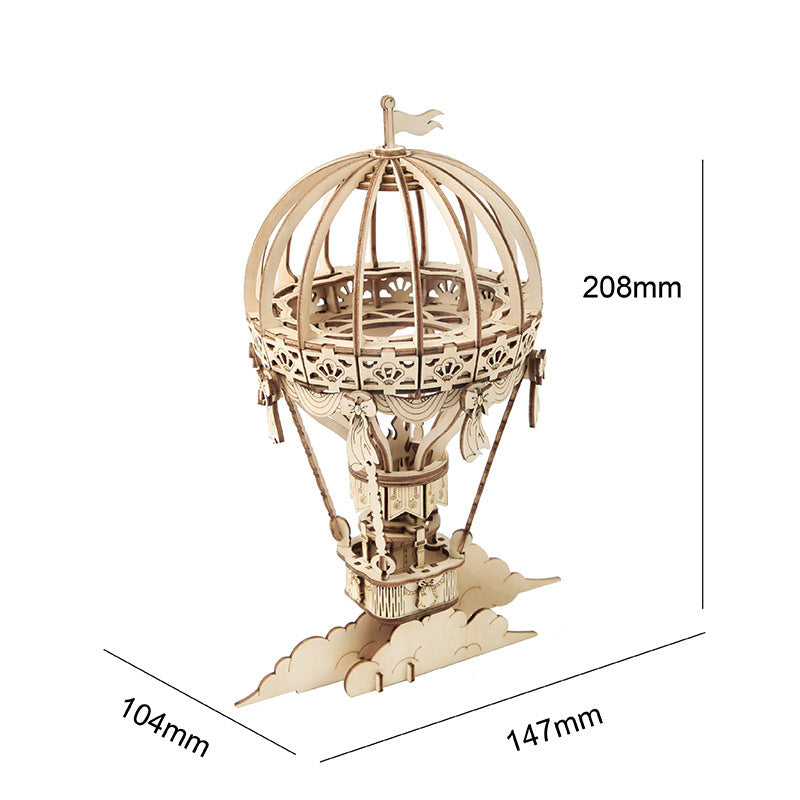 Creative 3d three-dimensional puzzle handmade