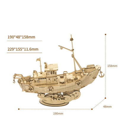 Creative 3d three-dimensional puzzle handmade