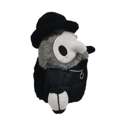 Steampunk Plague Doctor Plush Toy Plague Crow