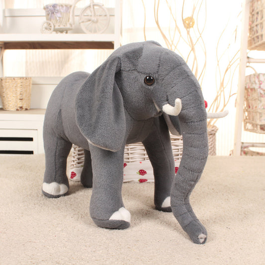 Simulation elephant plush toy