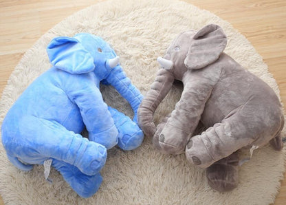 Children's Soothing Elephant Plush Toy Pillow