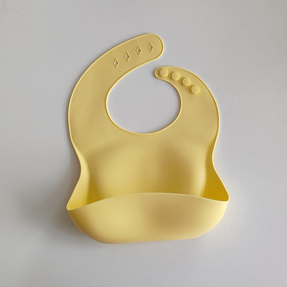 Baby Eating Bib Ins Wind Lightweight Super Soft Silicone Bib