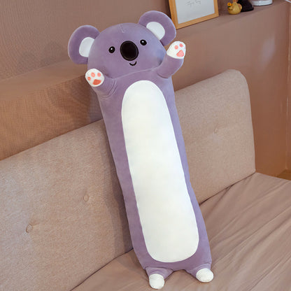 Plush long pillow