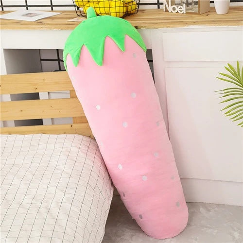 Fruit Vegetable Soft Stuffed Plush Body Pillow Toy