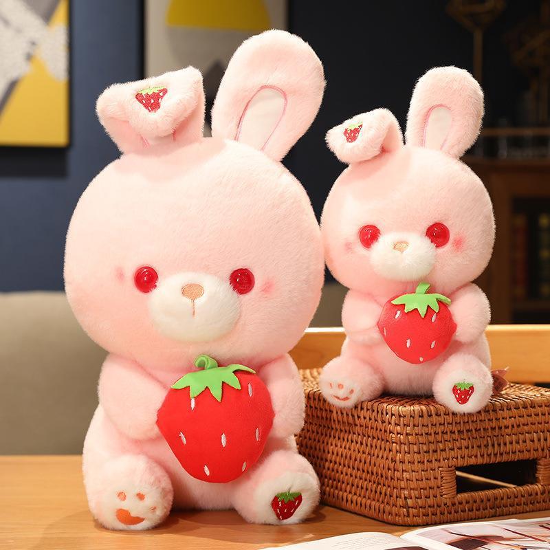 Creative Strawberry Rabbit Doll Children's Toy