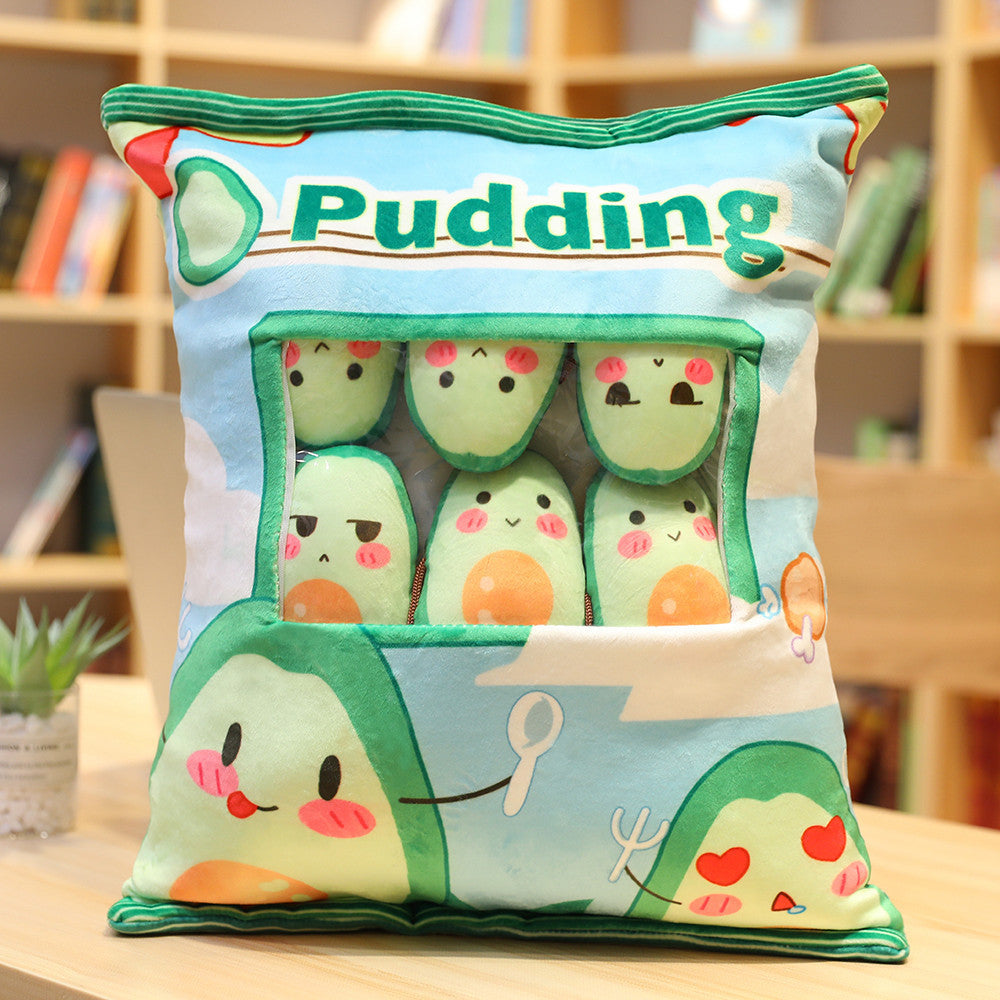 A Big Bag Of Snack Doll Cute Doll Sleeping Pillow For Girl Ankle Biter Pillow