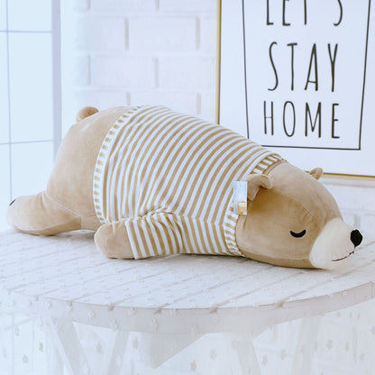 Polar bear plush toy