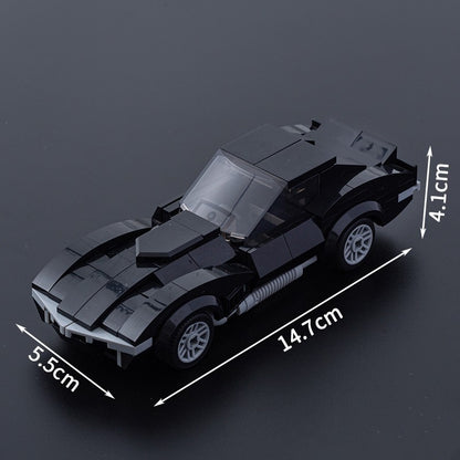 A Tesla Toy Car Piece-together Model Benefits Intelligence
