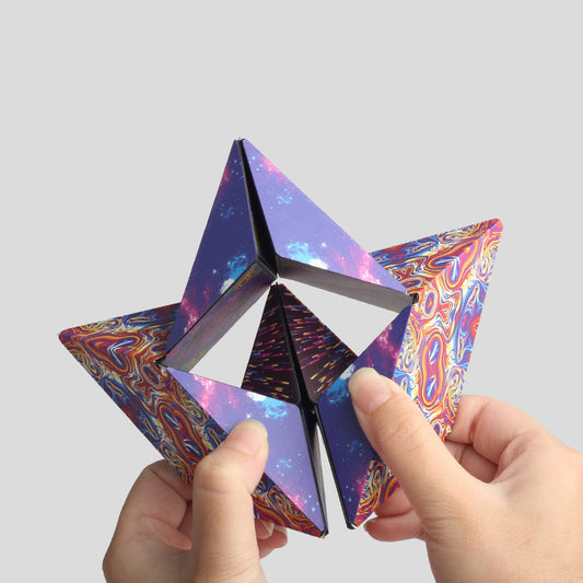 Super Cool 3d Geometric Magnetic Cube Training Puzzle Variety Puzzle Children's Toys