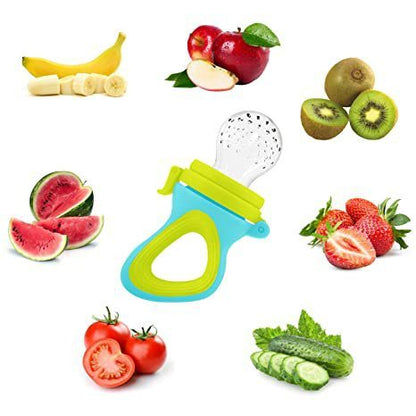 Geometric Confused Bottle Fruit And Vegetable Feeder Nipple 6 Suit