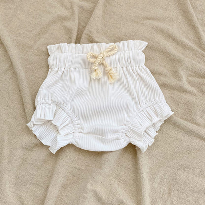 Women's Drawstring Bottom-enlarged Pants Romper Suit