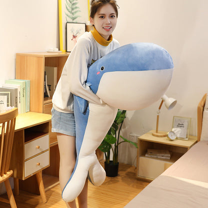Plush Toy Cute Shark Doll Sleeping Pillow