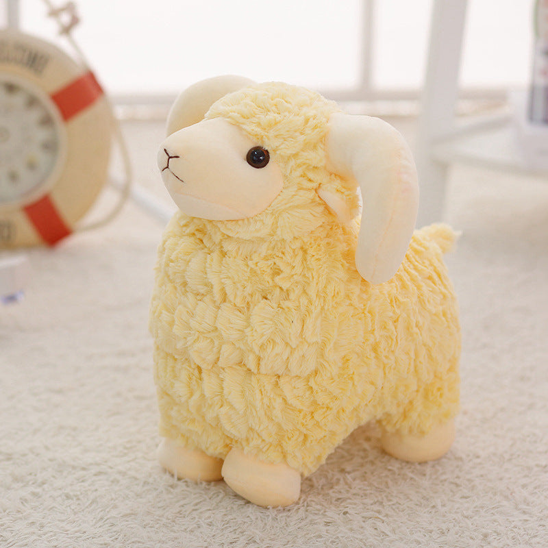Simulation goat doll plush toy