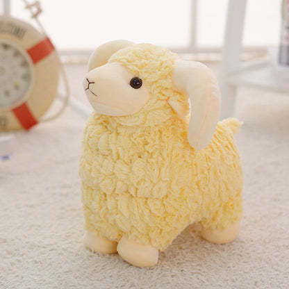 Simulation goat doll plush toy