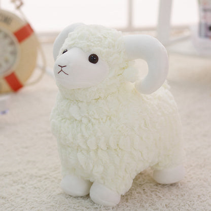 Simulation goat doll plush toy
