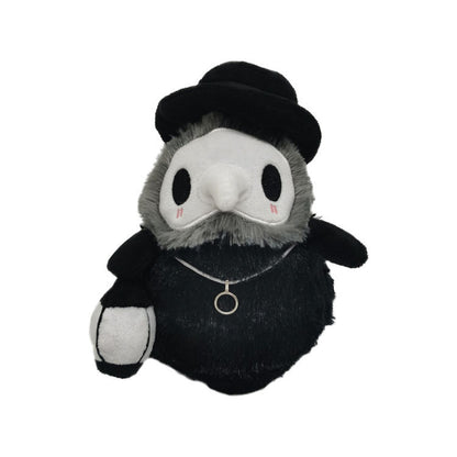 Steampunk Plague Doctor Plush Toy Plague Crow