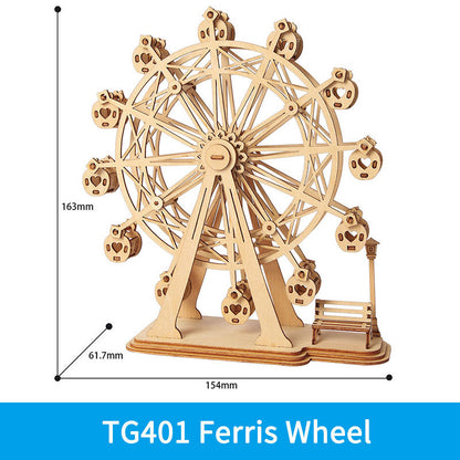 Creative 3d three-dimensional puzzle handmade