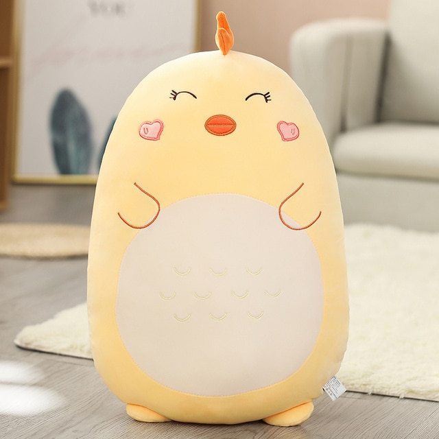 Cartoon cute animal dinosaur pig husky plush pillow cushion