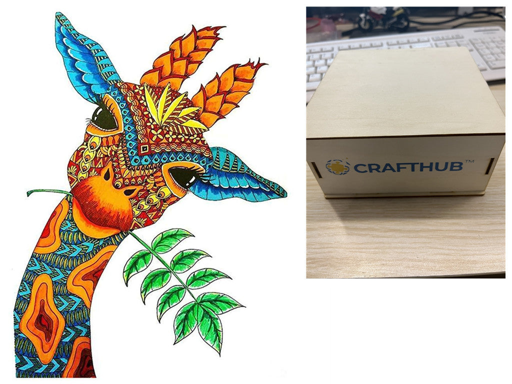 Animal Puzzle Craft Hub A3 Size