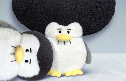 Penguin Action  Sad Expression Doll Plush Toy