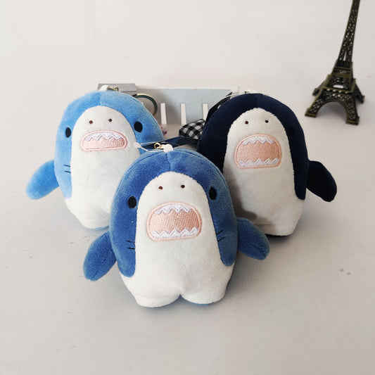 Color Plush Pendant Fragrance Shark Cute Keychain