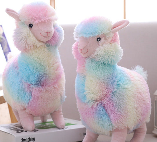 30cm  Rainbow Alpaca