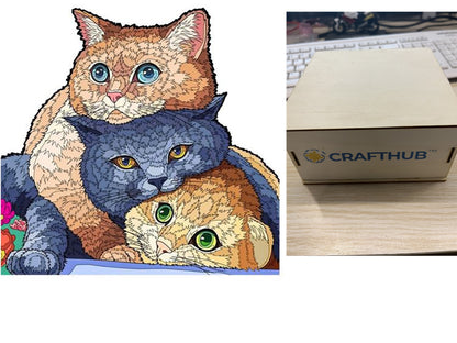 Animal Puzzle Craft Hub A3 Size