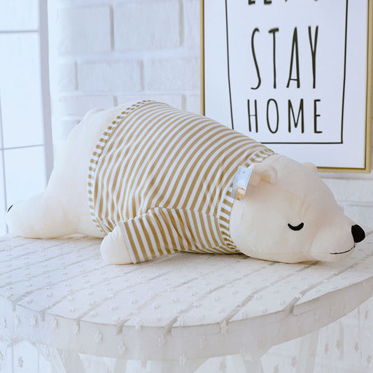 Polar bear plush toy