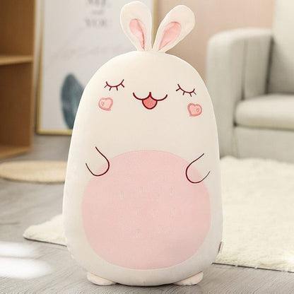 Cartoon cute animal dinosaur pig husky plush pillow cushion