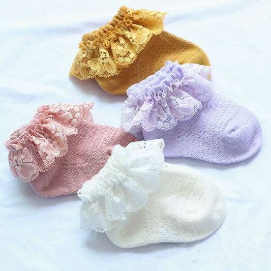 Summer New Girls Lace Socks Lace Socks