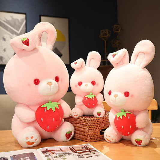 Creative Strawberry Rabbit Doll Children's Toy