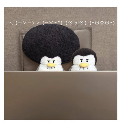 Penguin Action  Sad Expression Doll Plush Toy