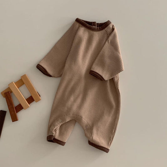 Men's And Women's Treasures Warm Out Cotton Jumpsuit