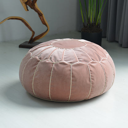 Candy Color Velvet Cute Puff Beanie Sofa