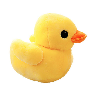 Small yellow duck plush toy