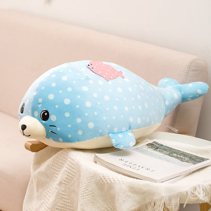 Cute Soft Whale Shark Dolphin Pillow Plush Toy Creative Marine Animal Doll