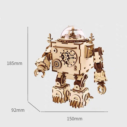 Wooden DIY Assembled Toy Model Building