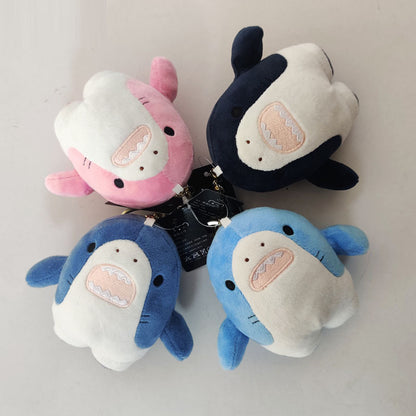 Color Plush Pendant Fragrance Shark Cute Keychain