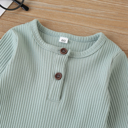 Spring and autumn wear long sleeve baby's fart coat